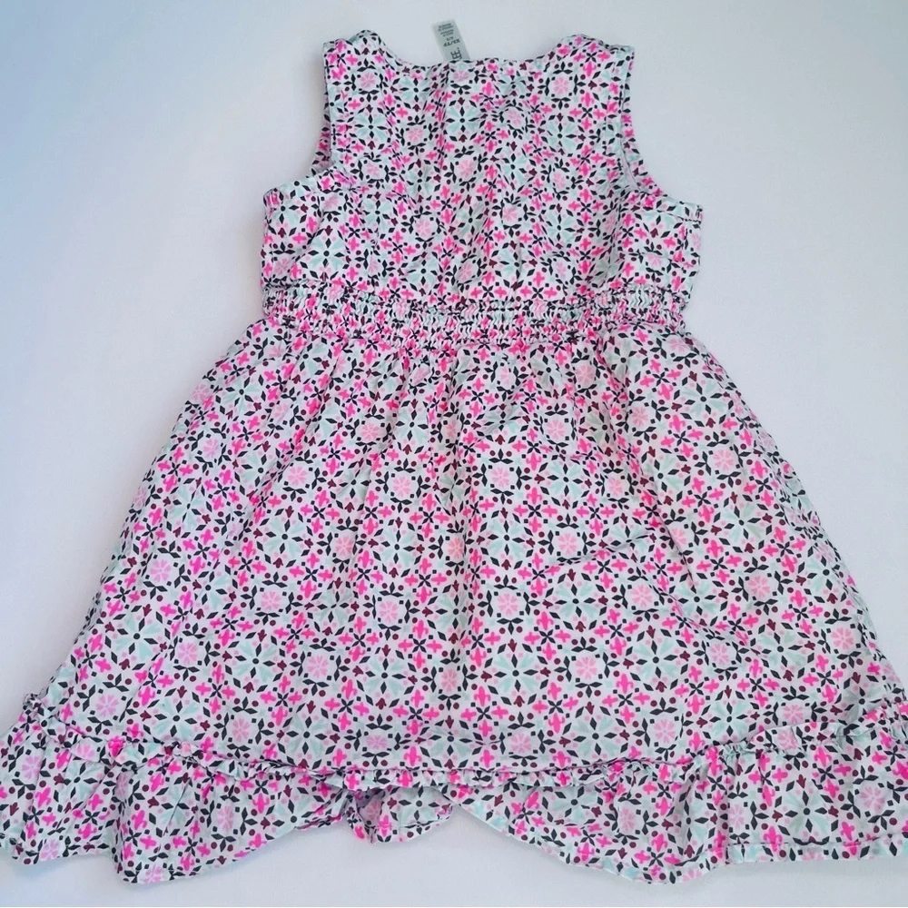 Cat & Jack Kids Matching Sets dress romper tank shorts set - Pink, green, White - Picture 13 of 15